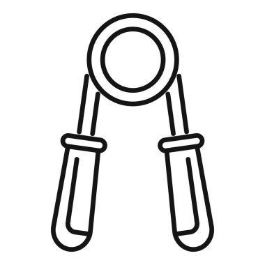 El kavrama egzersizi, el ve kol kaslarını güçlendirmek için taşınabilir bir fitness aracı