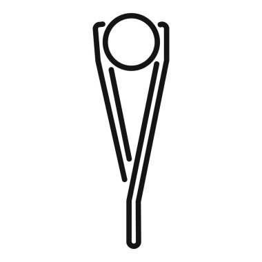 Kriket ikonu ana hatlarıyla topun vurduğu, kaleyi kırdığı ve dışarı çıkış işareti verdiği anı tasvir ediyor.