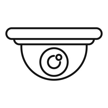 Çevredeki bölgeyi gözetleyen bir kapalı devre kamera görüntüsü.