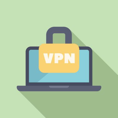 Bir dizüstü bilgisayarda güvenli internet taraması garantisi veren Vpn yazılımı
