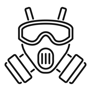 Gaz maskesi birini zehirli dumandan korur.