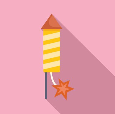 Havai fişek roketi patlıyor, kıvılcımlar uçuşuyor, neşe ve kutlama ortamı yaratıyor.