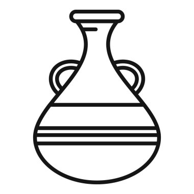 Geleneksel bir Afrika kil su kabının çizgileri, zengin kültür mirasını gözler önüne seriyor.