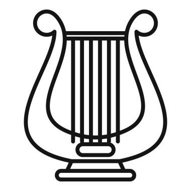 Bir lir çizimi, antik Yunan 'da kullanılan bir müzik aleti.