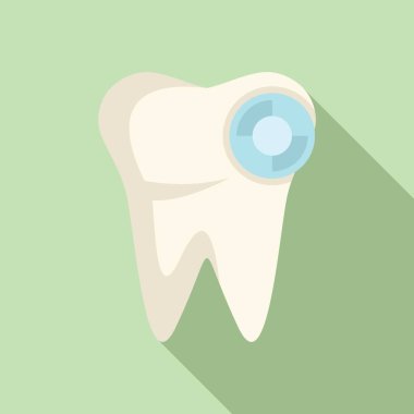 Diş bakımı için modern dişçilik teknolojisini temsil eden bir diş implantı gösteriliyor.