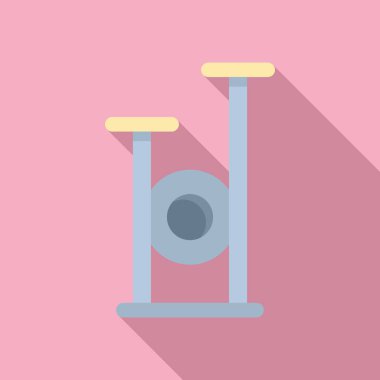 Kedi ağacı yapısı, tırmalama direği ile kedilerin egzersiz yapması, oynaması ve doğal kaşınma içgüdülerini tatmin etmesi için belirlenmiş bir alan sunuyor.