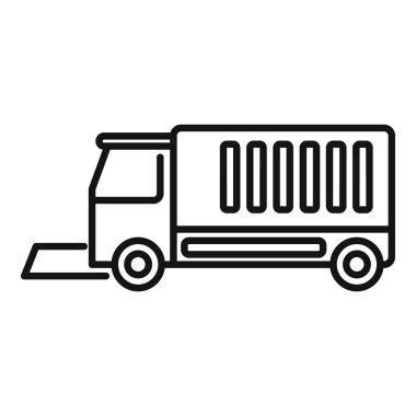 Kar temizleme kamyonu karları kaldırıyor, sürücüler için güvenli bir yol hazırlıyor.