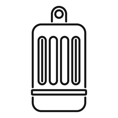 Elektrikli sivrisinek öldüren lamba itici sıvıyla sarkıyor ve böceklerden koruyor.