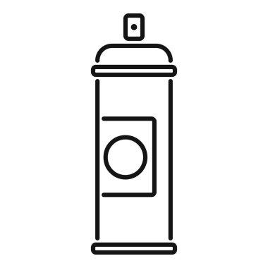 Basit ve cesur, bu sprey boya kutusu ikonu şehir sanatının ruhunu temsil ediyor.