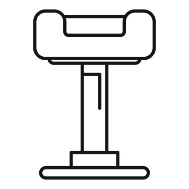 Tartışmalı idam cezası konusunu temsil eden elektrikli sandalyenin çizimi