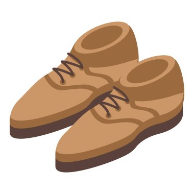 Bağcıklı bir çift klasik kahverengi deri ayakkabı. Bir iş adamı için mükemmel. Ya da özel bir durum için.