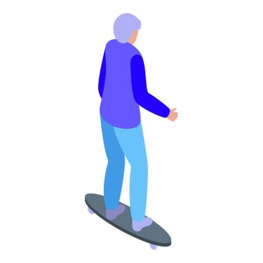 Yaşlı adam uzun bir sörf tahtasına biniyor, aktif emekliliğinin tadını çıkarıyor.