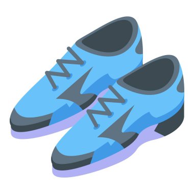 Ayakkabı bağcıklı modern spor ayakkabıları, spor salonunda antrenman, koşu ve spor için.