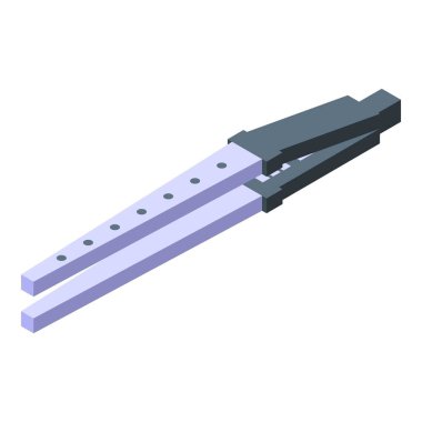 Modern bir kuaförde parlak ve sağlıklı saçlar için seramik plakalı profesyonel saç düzleştirici.