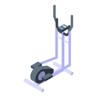 Eliptik antrenör, insanların içeride egzersiz yapmalarına izin veriyor.