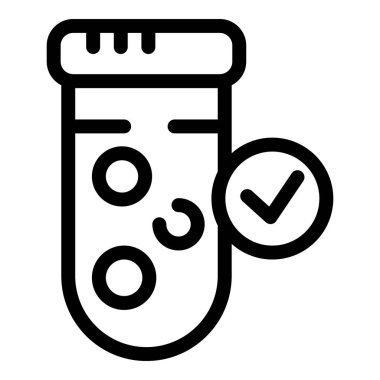 Laboratuvar test tüpü analizi sağlık hizmetleri için olumlu sonuç veriyor.