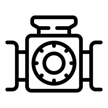 Boru hattı valf sistemi güvenlik ve güvenlik nedenlerinden dolayı kombinasyon kilidi kullanarak gaz akışını kontrol ediyor