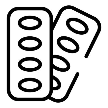 İçinde ilaç ürünleri ve sağlık hizmetlerini temsil eden yuvarlak tıbbi haplar bulunan iki su toplayıcı paketi