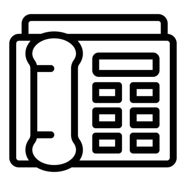 Bağlantı kurmayı ve iletişimi temsil eden basit bir hat simgesi