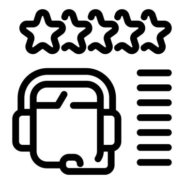 Müşteri hizmetleri temsilcisi mükemmel hizmet için beş yıldızlı geri bildirim aldı