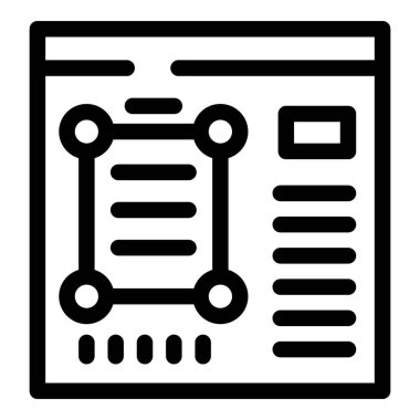 Bir web sitesinin düzenini ve işlevselliğini planlamak için tel çerçeve kullanılıyor