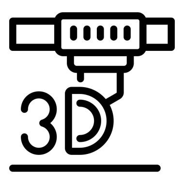 3D yazıcı dijital bir modelden üç boyutlu bir nesne yaratıyor