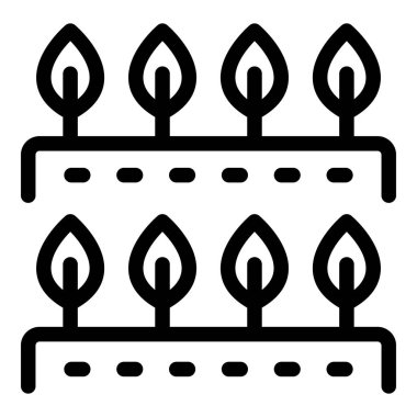 Toprak ve bitki büyümesini yöneten akıllı bir çiftliğin çizimi