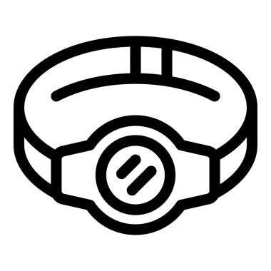 Baş lamba ilerideki yolu aydınlatıyor. Açık hava maceraları için güvenilir bir ışık kaynağı sağlıyor.