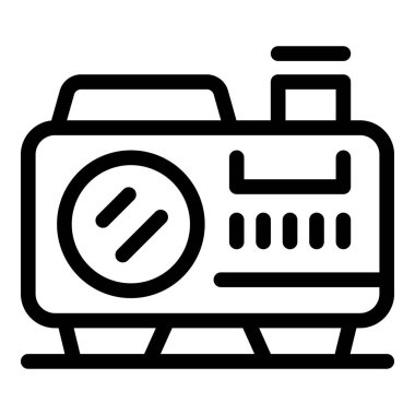 Taşınabilir dizel jeneratör elektrik kesintisi sırasında yedek güç sağlıyor ve sürekli elektrik sağlıyor.