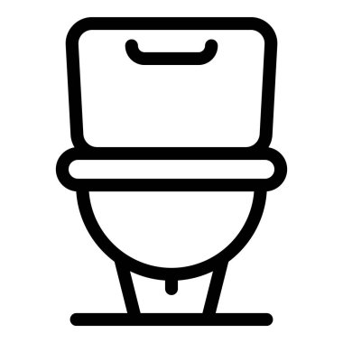 Tuvaletin basit bir simgesi. Genellikle tuvaletlerde ve tuvaletlerde sıhhatli amaçlar için bulunur.
