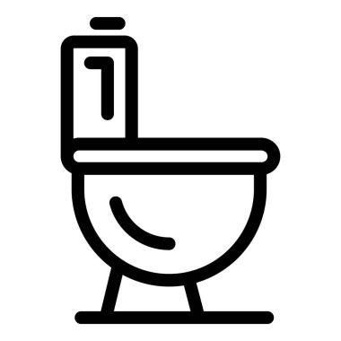 Meydanın içindeki bir numaralı tuvaletin siyah beyaz simgesi erkekler için tuvaleti sembolize ediyor.