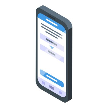 Seçim için doldurulmuş form ile çevrimiçi oy uygulama arayüzünü gösteren akıllı telefon
