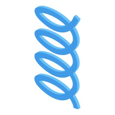 Mavi metal yay esniyor ve sıkıştırıyor, esnekliği gösteriyor