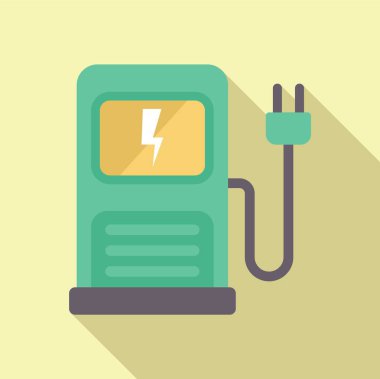 Çevre dostu taşımacılık için sürdürülebilir enerji sağlayan yeşil elektrikli araç şarj istasyonu