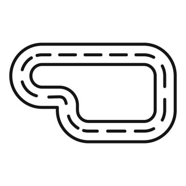 Yarış pistinin basit bir simgesi. Motor sporlarını ve zaferi simgeliyor.