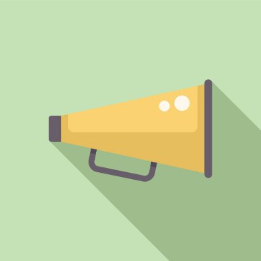 Sarı megafon önemli bilgileri anons ediyor, hoparlörle halka duyuruluyor