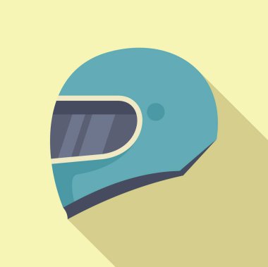 Mavi kask motosikletçiler için tasarlandı, güvenlik teçhizatının önemini vurguluyor.