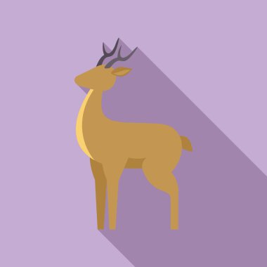 Genç bir erkek geyiğin, geniş boynuzlarıyla tetikte beklediği görüntüsü.