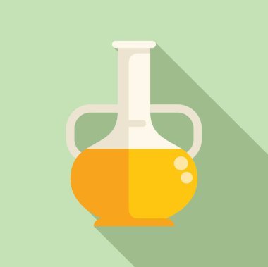 Taze zeytin yağı içeren geleneksel kil amforu sağlıklı yemek ve Akdeniz mutfağı için mükemmeldir.