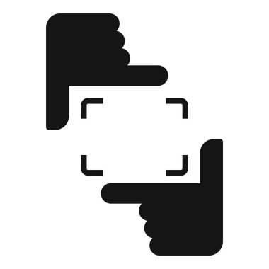 Fotoğraf için parmakları olan iki el mükemmel bir kompozisyon oluşturuyor.