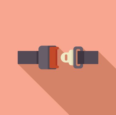 Araba sürerken emniyet kemerinin bağlı olmasının önemini vurgulayan bir tasviri