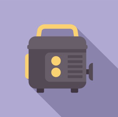 Elektriği sağlayan taşınabilir jeneratör, kesintiler, doğal afetler veya açık hava faaliyetleri sırasında güç arzının sağlanması