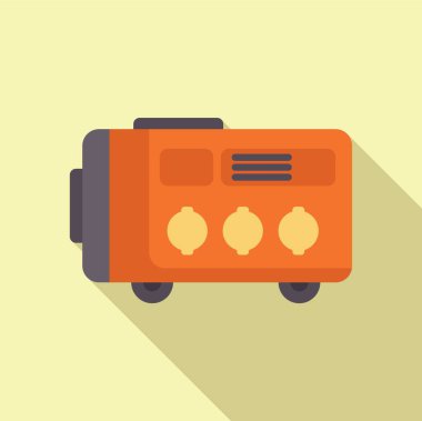 Taşınabilir jeneratör acil durum sırasında güç sağlıyor