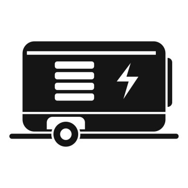 Mobil güç jeneratörü alternatif enerji kaynağı kullanarak uzak bölgelere elektrik sağlıyor.