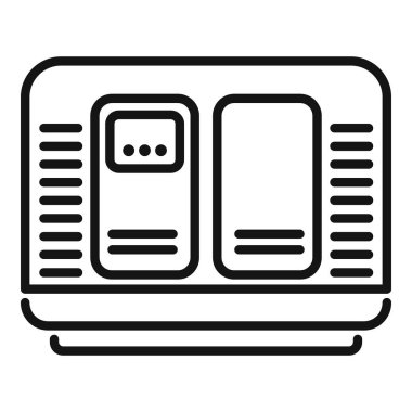 Taşınabilir jeneratör elektrik kesintisi sırasında elektrik sağlıyor ve sürekli güç kaynağı sağlıyor.