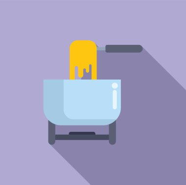 Fondü tenceresi eriyen peynir, her şey için harika bir tasarım.