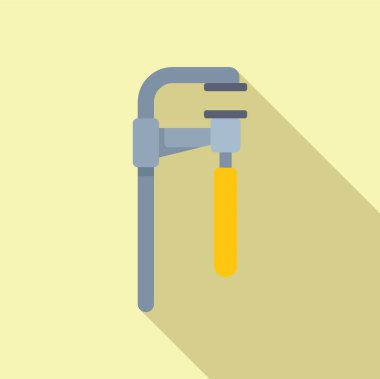 G klempi bir iş parçasını emniyete alıyor, marangozluk projeleri için gücünü ve istikrarını gösteriyor.