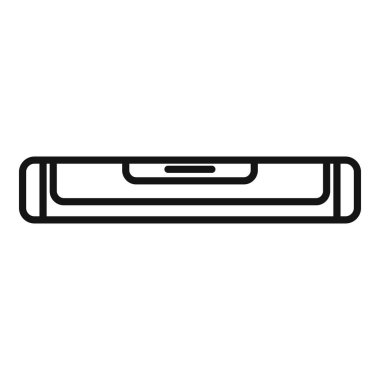 İnşa, araç nesnesi simgesi, satır biçimi için ölçüm aracı gösteren yapı seviyesi