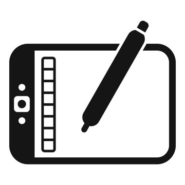 Dijital sanatçı, çarpıcı dijital sanat eserleri yaratmak için bir stil ile grafik tableti kullanıyor.