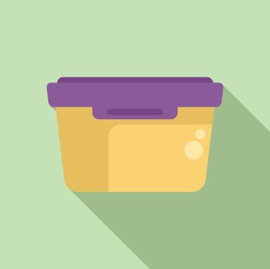 Plastik beslenme çantası, yemeği daha sonrası için taze tutmak, öğle yemeğini işe veya okula götürmek için mükemmel.